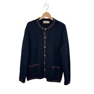 VTG LL Bean Wool Cardigan